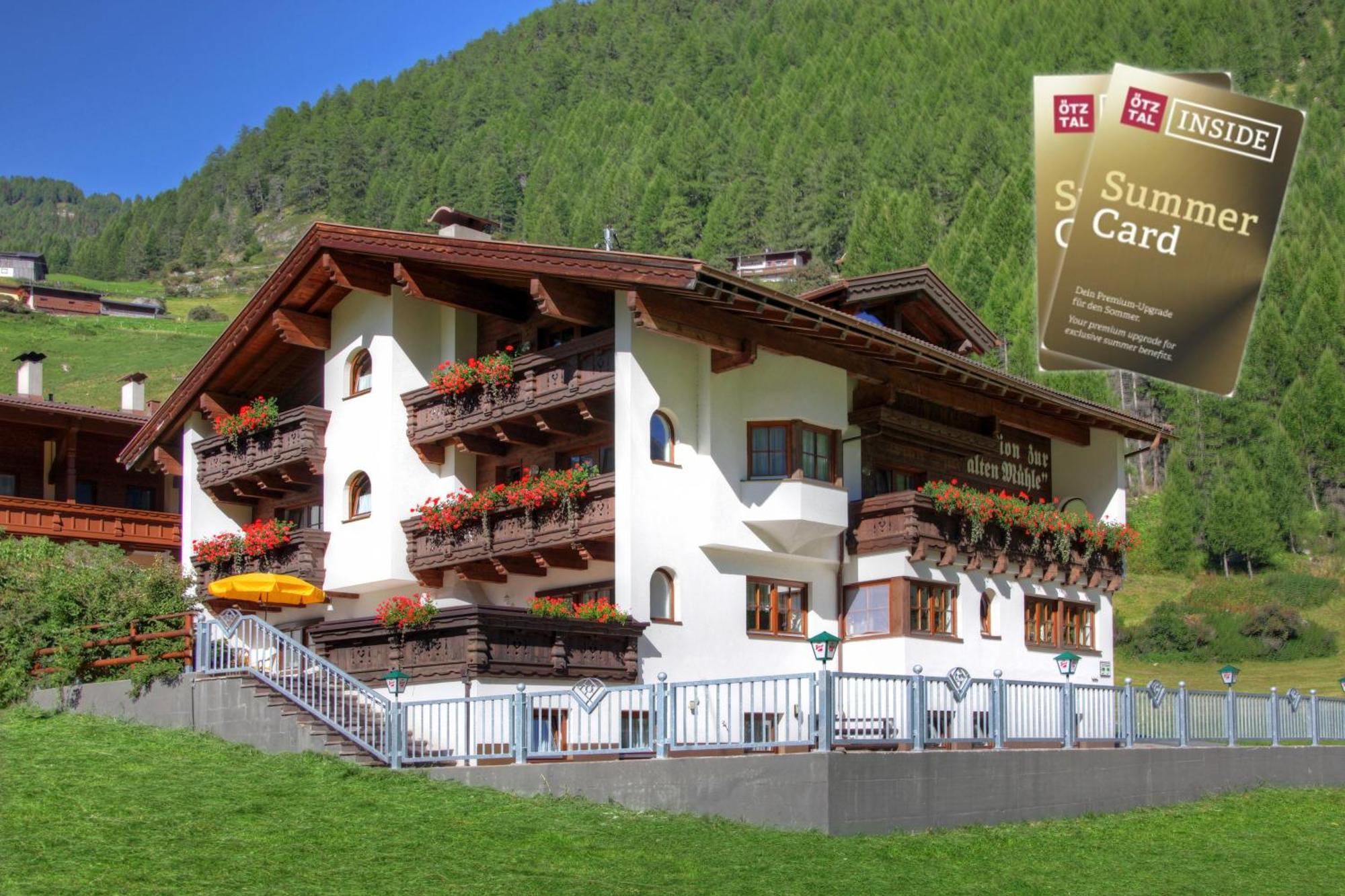 Pension Zur alten Mühle Sölden Exterior foto
